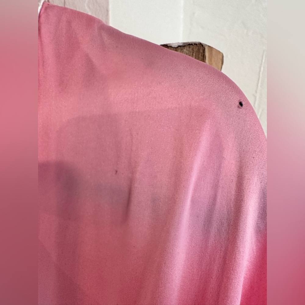 Christian Dior Vintage Dress Nightgown in Pink Monogram Size Size Medium - Picture 10 of 14
